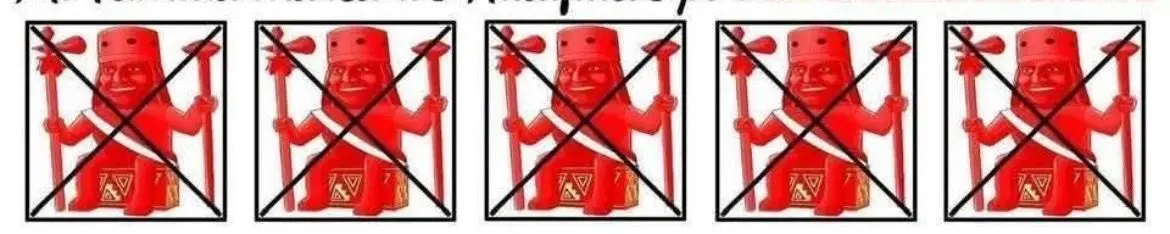 Marca los 5 huaquitos